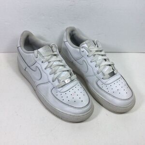 Nike Air Force 1‎ Sneakers Men Boys Size 7Y 314192-117 Triple White Casual Shoes